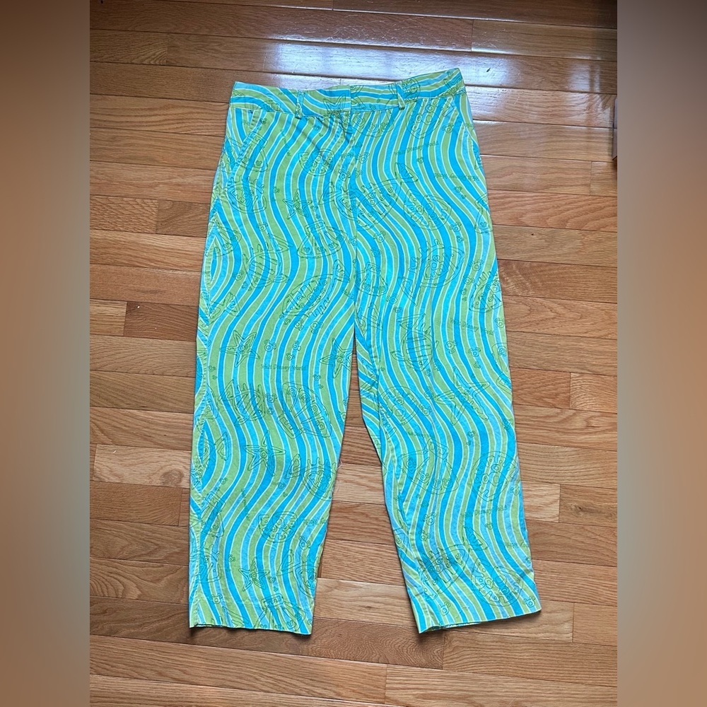 Colorful vintage WDW park ladies pants.